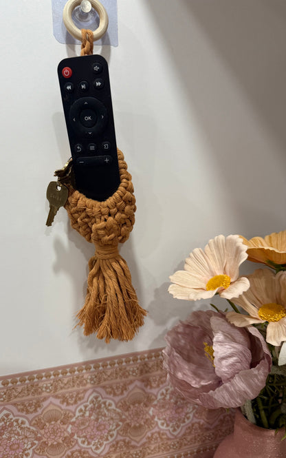 SALE- Macrame Wall Hanging Pouch