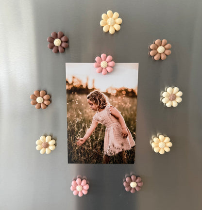 Flower Fridge Magnets -10pack