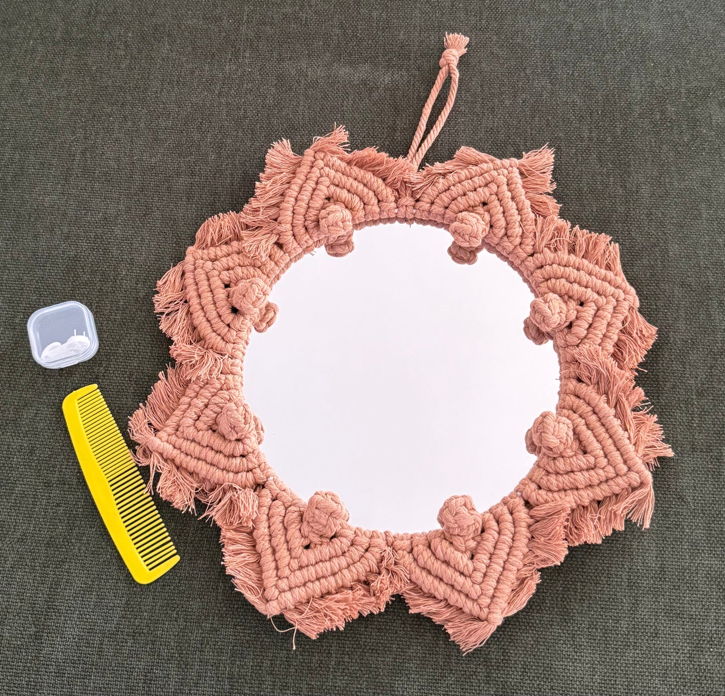 Macrame Mirror