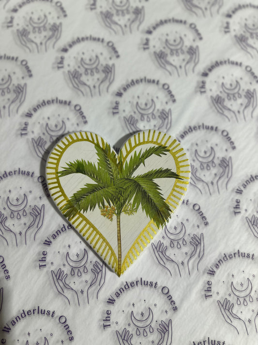 Palm Heart Wall Art