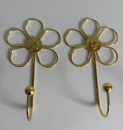 Daisy Wall Hooks (set of 4)