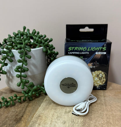 Retractable String Lights - 8m