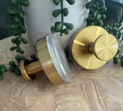 Brass Suction Hooks (set of 2)