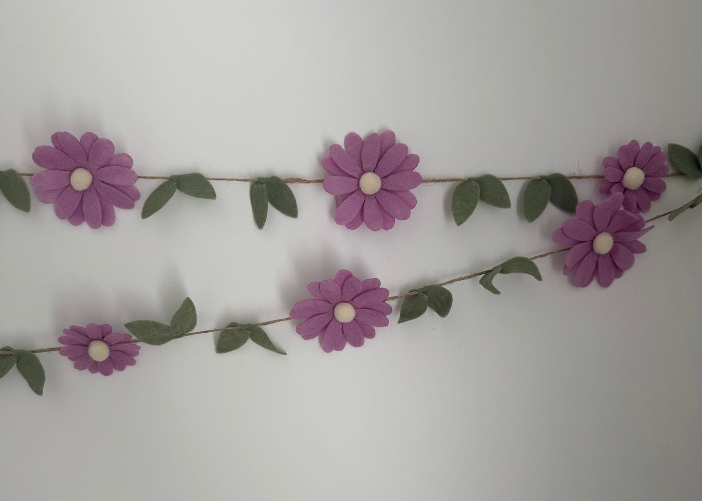 Felt Daisy Bunting