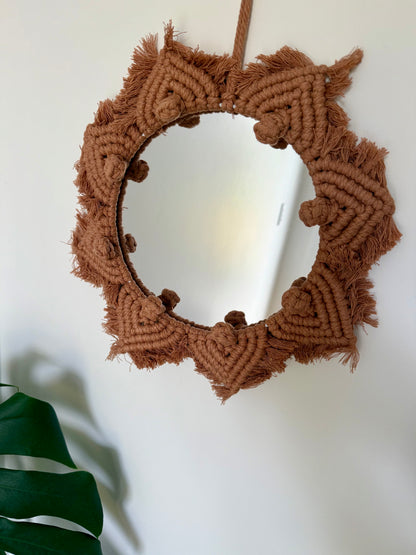 Macrame Mirror