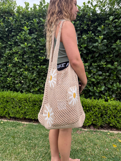 Sunny Crochet Tote