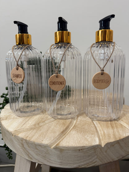 Dispenser Bottles - Clear
