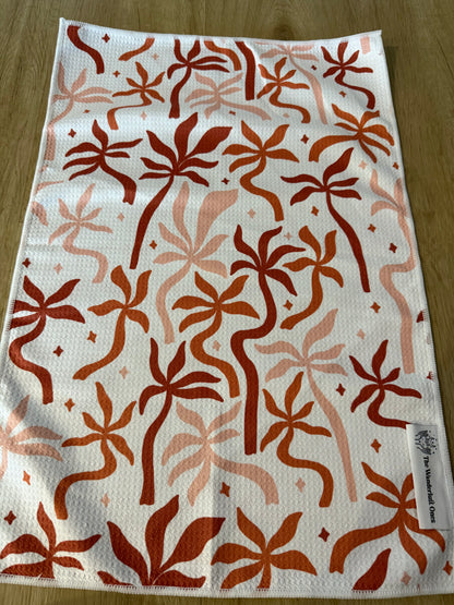 Quick Dry Tea Towel - Desert Daze
