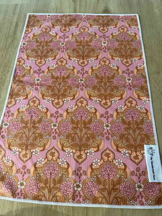 Quick Dry Tea Towel - Boho Bloom