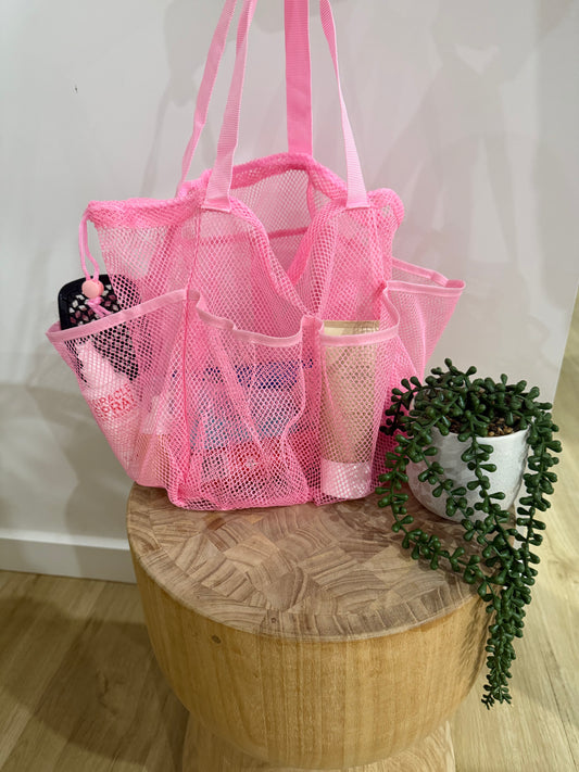 Portable Shower Caddy Bag - Pink
