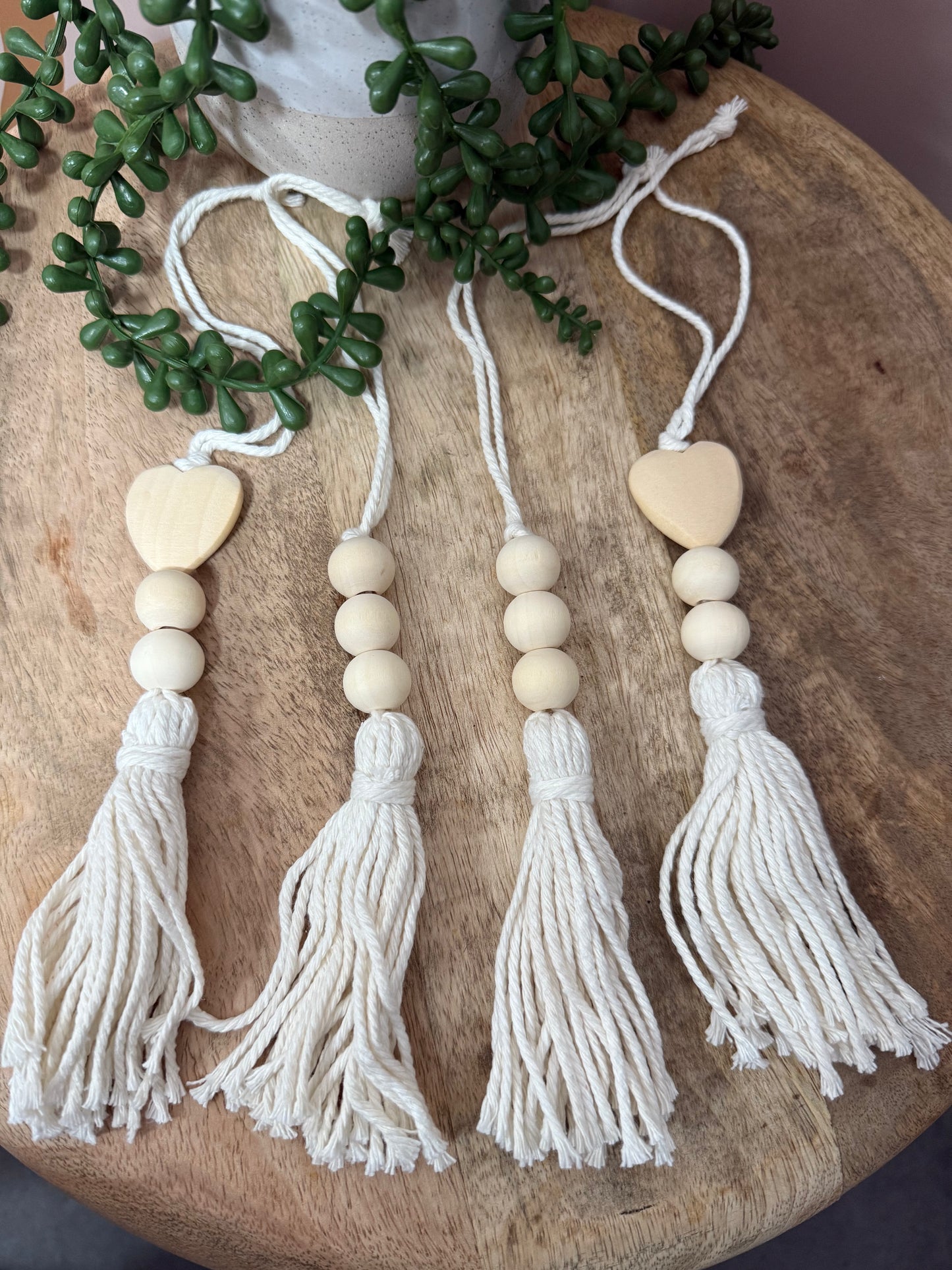 Heart of The Journey Tassels - 4 Pack