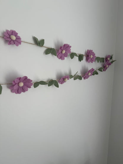 Felt Daisy Bunting