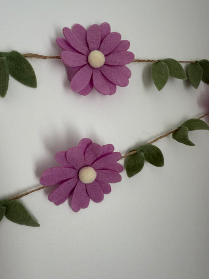 Felt Daisy Bunting