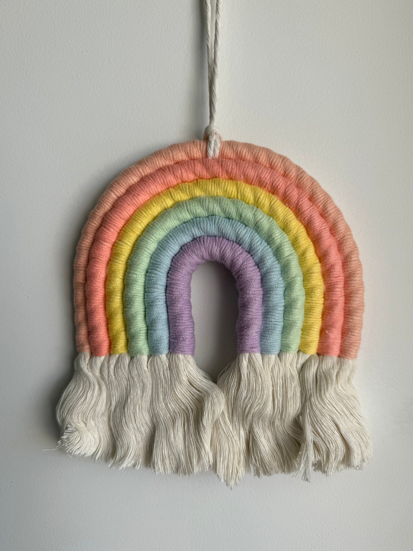 Pastel Rainbow Wall Hanging