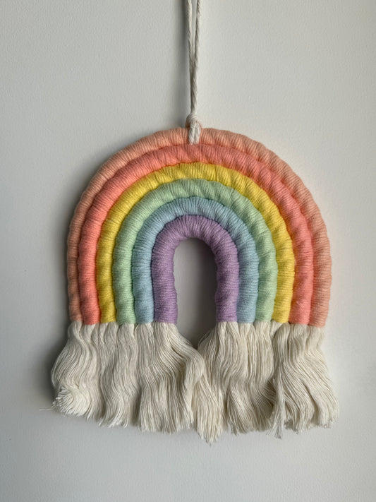 Pastel Rainbow Wall Hanging