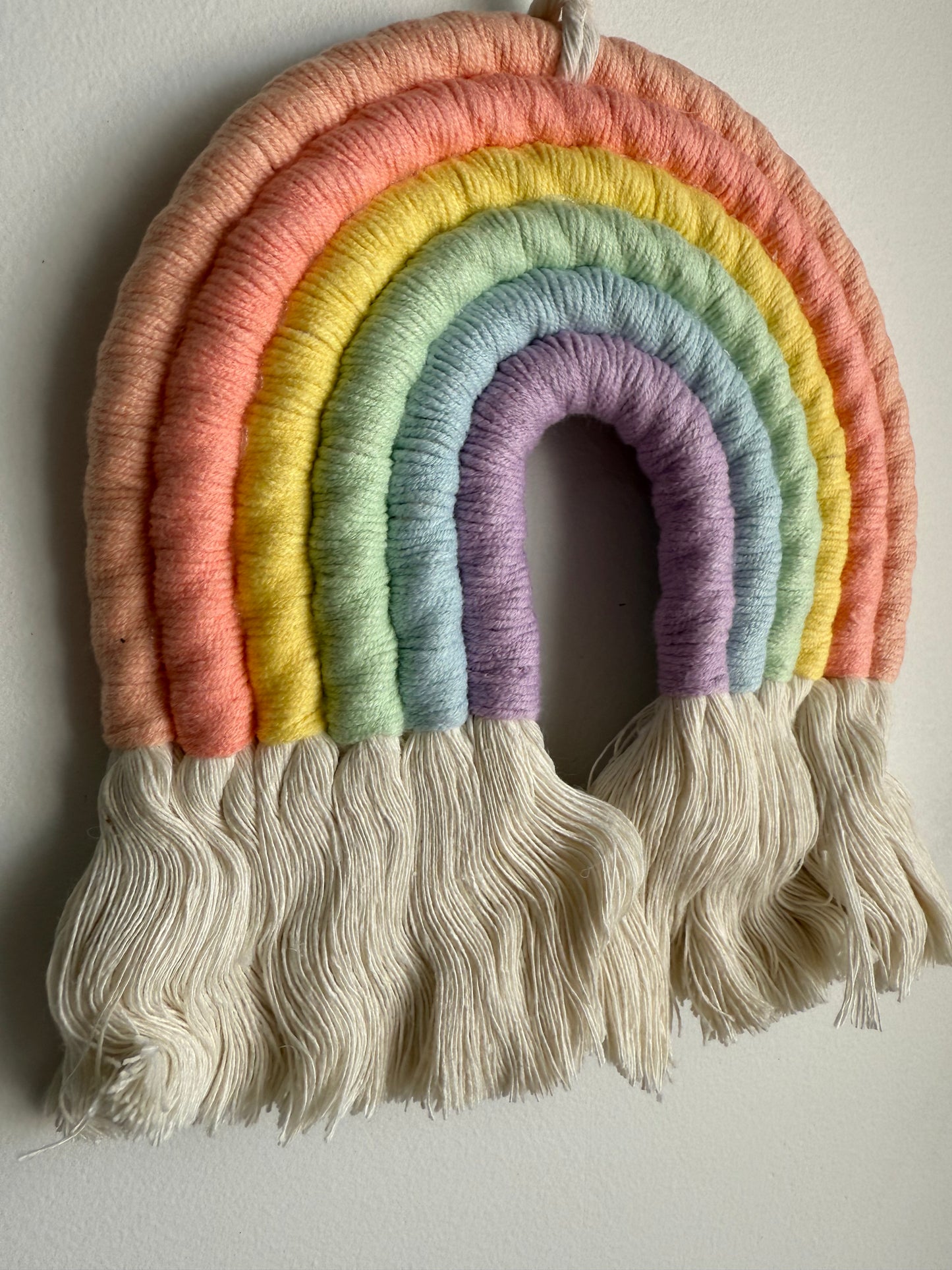 Pastel Rainbow Wall Hanging