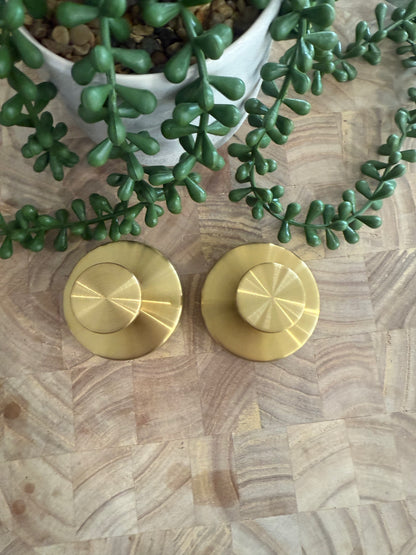 Brass Suction Hooks (set of 2)