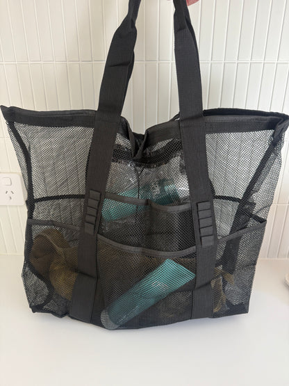 Portable Shower Caddy Bag - Black