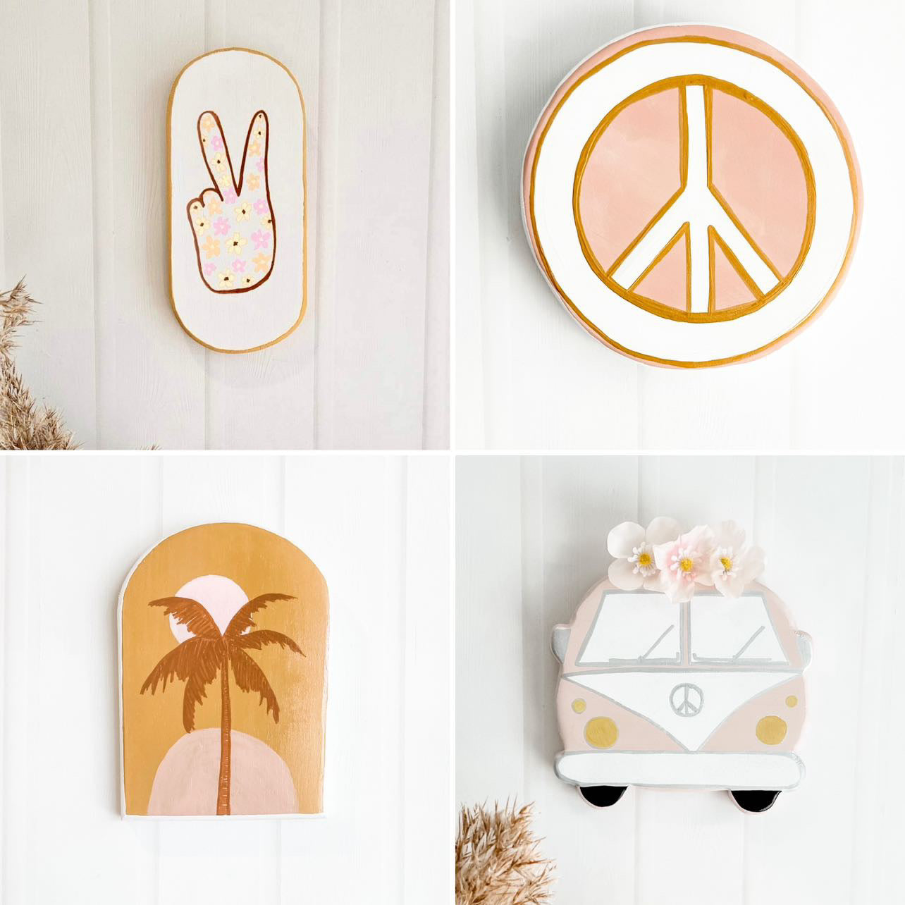 Kombi van wall art