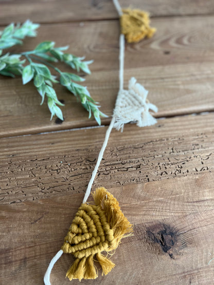 SALE - Macrame Bunting
