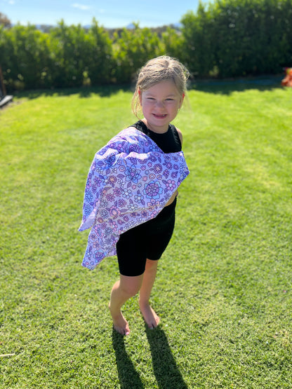Kids “Ellora” Poncho towel