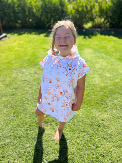 Kids “Sunbeam” poncho towel