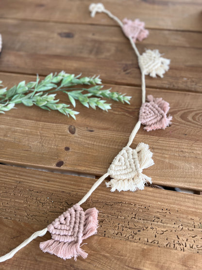 SALE - Macrame Bunting