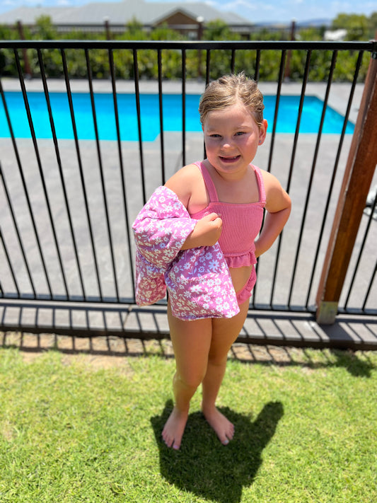 Kids “Ellodie” Poncho towel