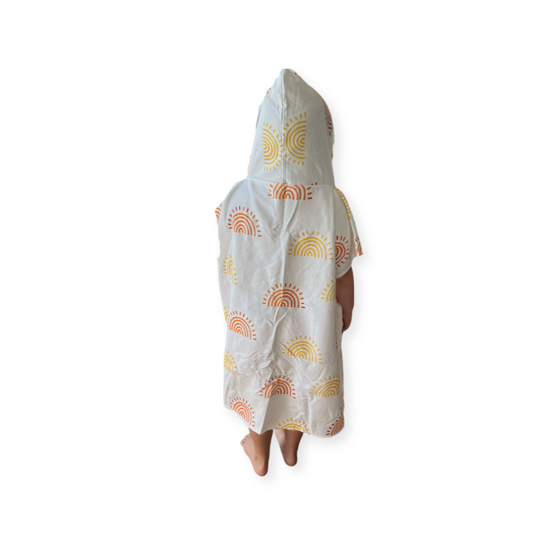 Large hooded poncho sales towel